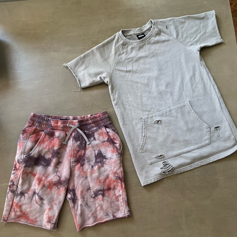 Hudson Designer Shorts & Top Medium
